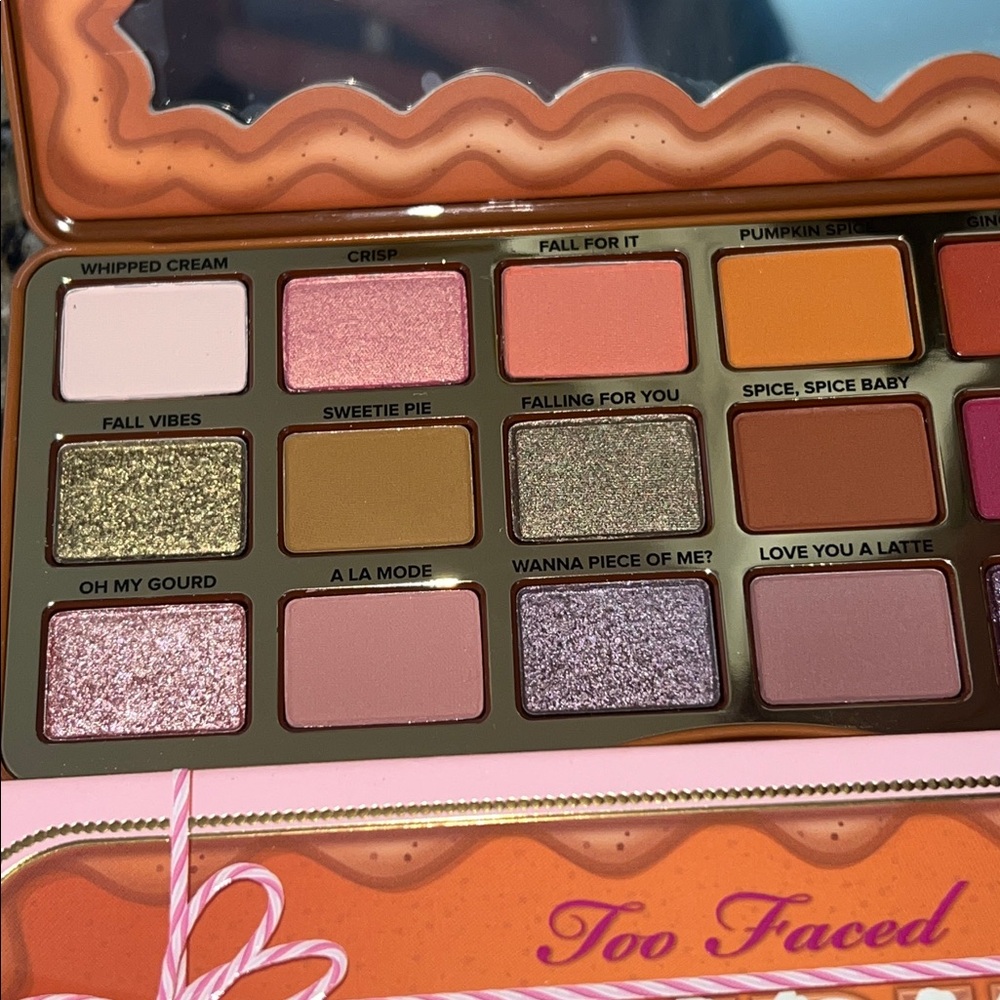 ❄️⚡️ORIGINAL + HTF Too Faced Pumpkin Spice Eyeshadow Palette - Picture 7 of 11